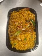 Best C17. Roast Pork Lo Mein (Combo Platter)叉烧捞面 in Southport, NC