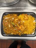 Best C16. Shrimp Lo Mein (Combo Platter)虾捞面 in Southport, NC