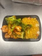Best C25. Shrimp with Broccoli (Combo Platter)芥兰虾 in Southport, NC
