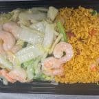 Best C20. Shrimp Chow Mein (Combo Platter)虾炒面 in Southport, NC